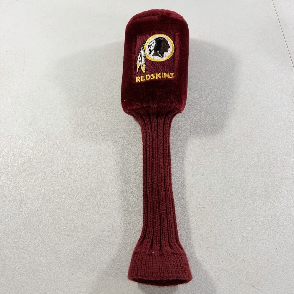 Vintage Washington Redskins # 3 Wood Golf Club Head Cover NFL Fuzzy Headcover